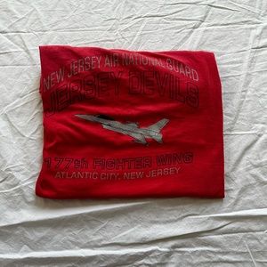 Vintage New Jersey Air National Guard 'Jersey Devils' Graphic Tee